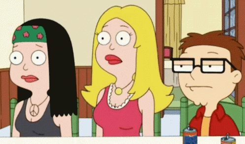 What The Fuck Is Going On American Dad GIF - What The Fuck Is Going On American Dad Francine GIFs