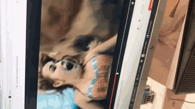 White Girl Fall GIF