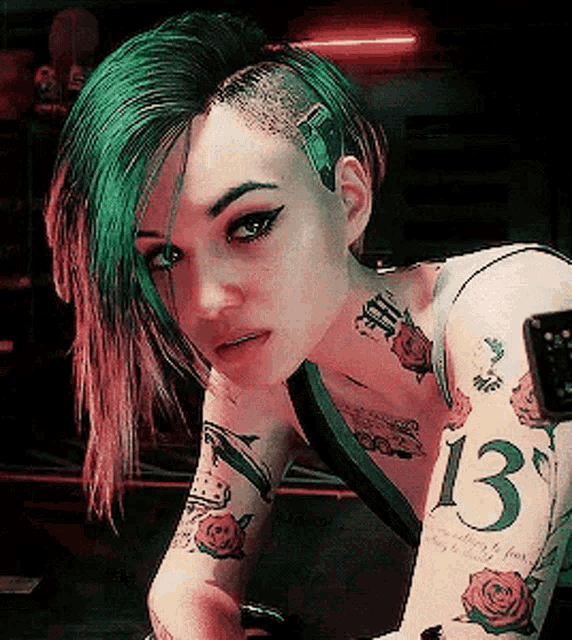 Judy Cyberpunk GIF