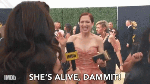 Shes Alive Dammit GIF - Shes Alive Dammit Lively GIFs