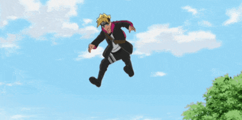 a cartoon character with a pink and black jacket and a headband with the letter c on it