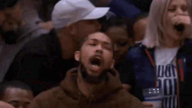 Bi Scream Brandon Ingram GIF - Bi Scream Brandon Ingram Brandon Ingram Scream GIFs