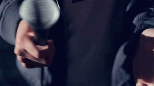 Holding Microphone State Champs GIF - Holding Microphone State Champs Hard To Please Song GIFs