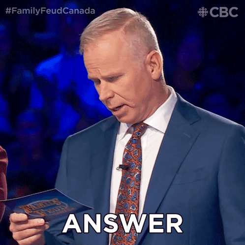 Answer Gerry Dee GIF - Answer Gerry Dee Family Feud Canada GIFs