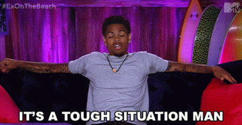 Its A Tough Situation Man Difficult Position GIF - Its A Tough Situation Man Difficult Position Not Easy GIFs