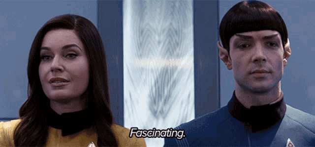 Fascinating Number One GIF - Fascinating Number One Spock GIFs