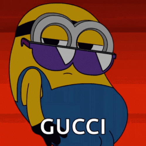 Mane Gucci GIF - Mane Gucci Minion GIFs