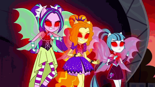 The Dazzlings My Little Pony Equestria Girls Rainbow Rocks GIF - The Dazzlings My Little Pony Equestria Girls Rainbow Rocks Welcome To The Show GIFs