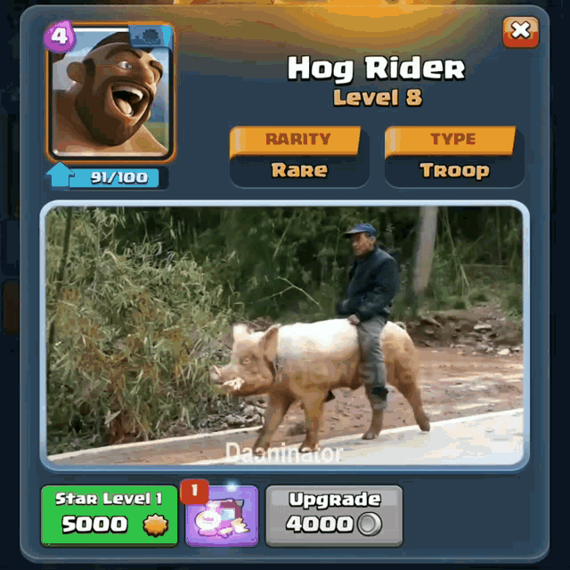 Hog Rider Leandre GIF - Hog Rider Leandre GIFs