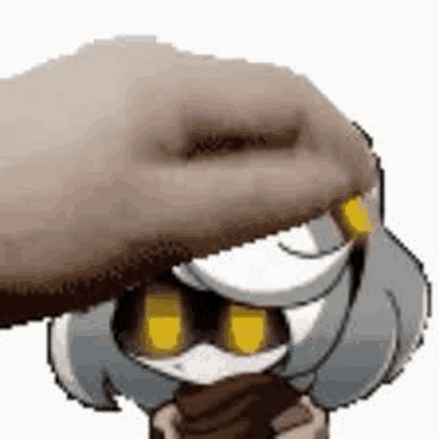 a close up of a person 's face with a hat on .