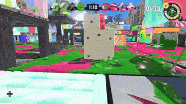 a screenshot of a video game with the time 1:12