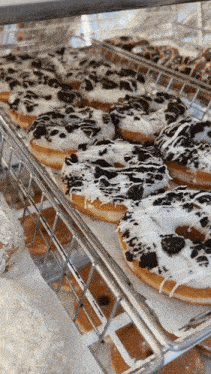 Cookies N Cream Donut Donuts GIF - Cookies N Cream Donut Donuts Doughnuts GIFs