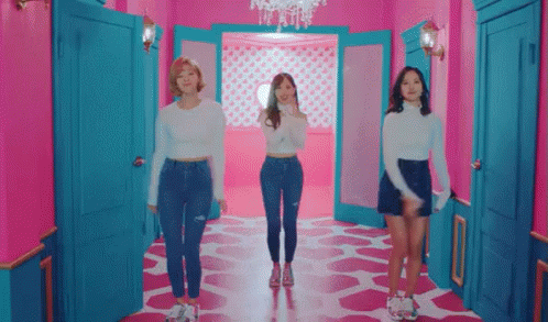트와이스 하트쉐이커 핑크 ハートシェイカー　トワイス　トゥワイス GIF - Twice Kpop Korean GIFs