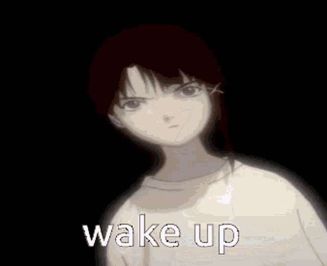 Lain Wake Up GIF - Lain Wake Up Anime GIFs