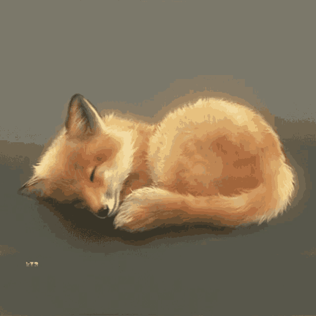 Anime Fox GIF - Anime Fox Sleeping GIFs