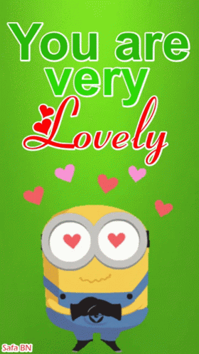 You Are Lovely Minions GIF - You Are Lovely Minions You Are Very Lovely GIFs