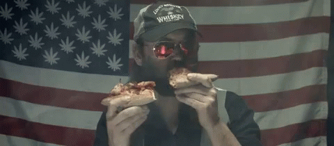 Pizza America GIF - Pizza America Flag GIFs