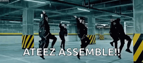 Ateez Assemble Shoot Dance GIF - Ateez Assemble Ateez Shoot Dance GIFs