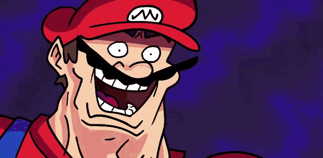 Mario Speedrunner Mario GIF - Mario Speedrunner Mario Terminalmontage GIFs
