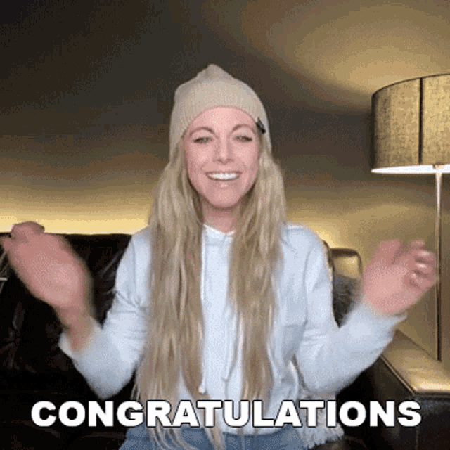 Congratulations Cameo GIF - Congratulations Cameo Im So Happy For You GIFs