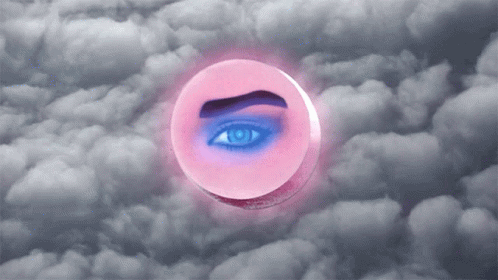 Eye In The Clouds Oasis GIF - Eye In The Clouds Oasis Shes Electric Song GIFs