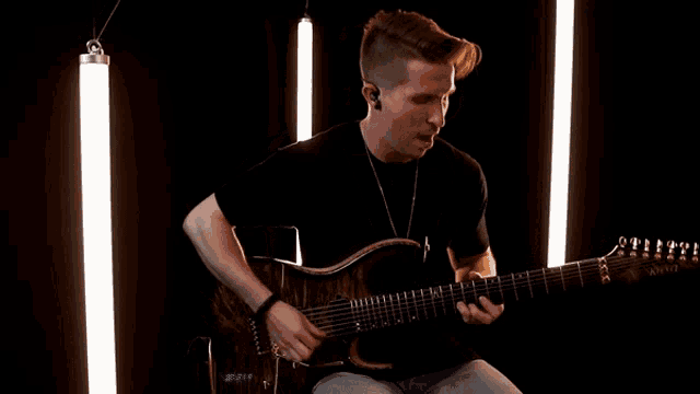 Playing Guitar Cole Rolland GIF