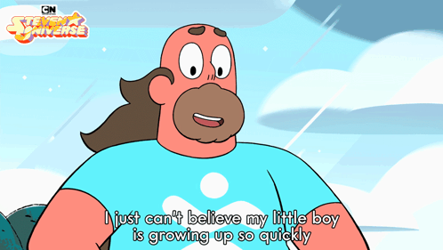 I Just Can'T Believe My Little Boy Is Growing Up So Quickly Greg Universe GIF - I Just Can'T Believe My Little Boy Is Growing Up So Quickly Greg Universe Steven Universe GIFs