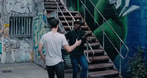 Handshake High Five GIF - Handshake High Five Good To See You GIFs