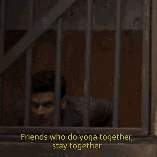 Friends Who Do Yoga Together Stay Together GIF - Friends Who Do Yoga Together Stay Together Jk Talpade GIFs