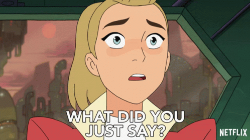What Did You Just Say Adora GIF - What Did You Just Say Adora Shera GIFs