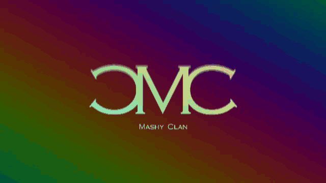 mashy clan logo on a colorful background