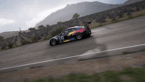 Forza Horizon 5 Cadillac Racing Ats Vr GIF