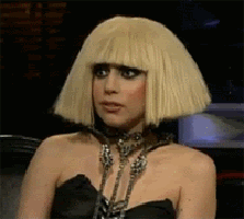 Awkward Lady Gaga GIF - Yikes Lady Gaga GIFs
