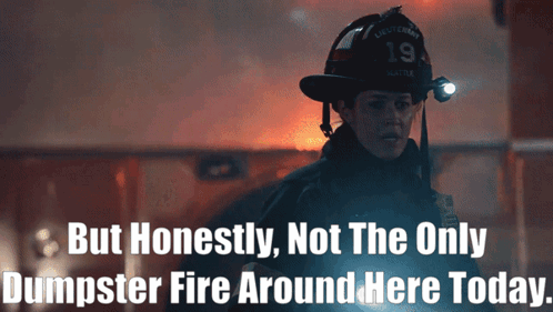 Station 19 Andy Herrera GIF - Station 19 Andy Herrera But Honestly Not The Only Dumpster Fire GIFs