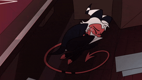 a cartoon of a devil with the words " i have objectively correct opinions "