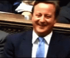 David Cameron Happy GIF - David Cameron Happy Laugh GIFs