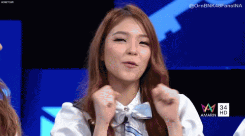 Orn Smiling GIF - Orn Smiling Bnk48 GIFs