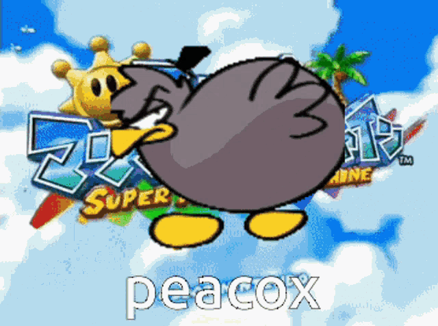 Peacox Sunshine GIF - Peacox Sunshine Mario Sunshine GIFs