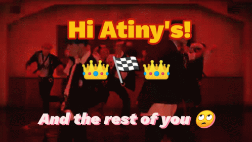 Atiny Ateez GIF - Atiny Ateez Hello Atiny GIFs