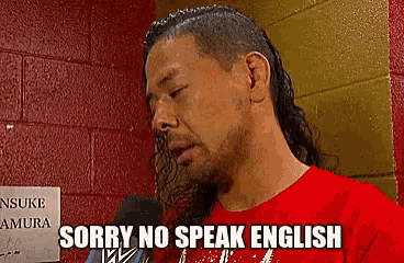 Shinsuke Nakamura Wwe GIF - Shinsuke Nakamura Wwe No Speak English GIFs