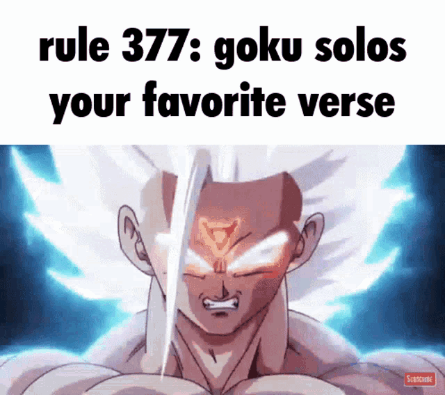 Rule377 Goku Solos GIF