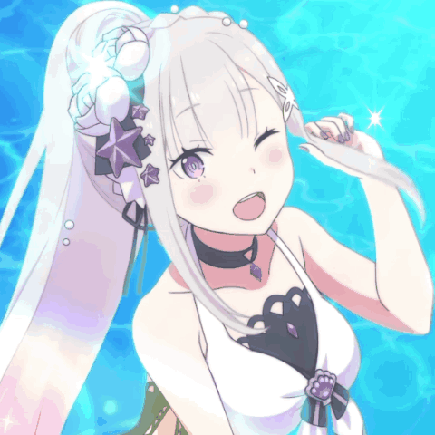 Emilia Rezero GIF - Emilia Rezero Rezero Lost In Memories GIFs