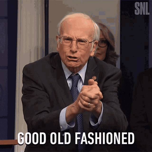 Good Old Fashioned Larry David GIF - Good Old Fashioned Larry David Saturday Night Live GIFs
