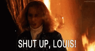 Shut Up Louis Interview With The Vampire GIF - Shut Up Louis Interview With The Vampire Tom Cruise GIFs