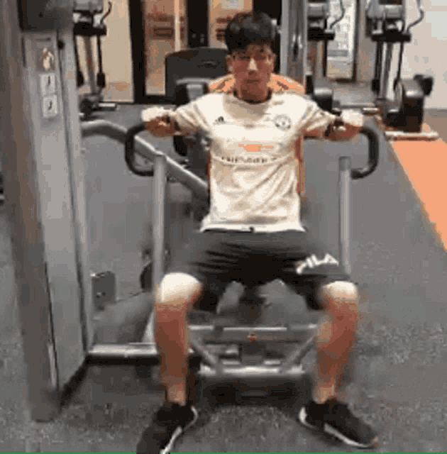Chest Press Gym GIF - Chest Press Gym Exercise GIFs