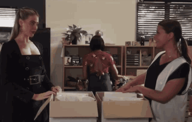 April Rose Pengilly Chloe Brennan GIF