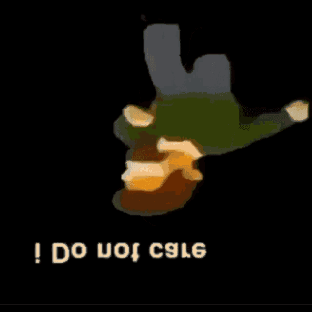 a cartoon character is flying through the air with the words `` do uoi c9l6 '' written below it .