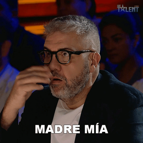 Madre Mía Florentino Fernández GIF - Madre Mía Florentino Fernández Got Talent España GIFs