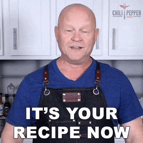 Its Your Recipe Now Michael Hultquist GIF