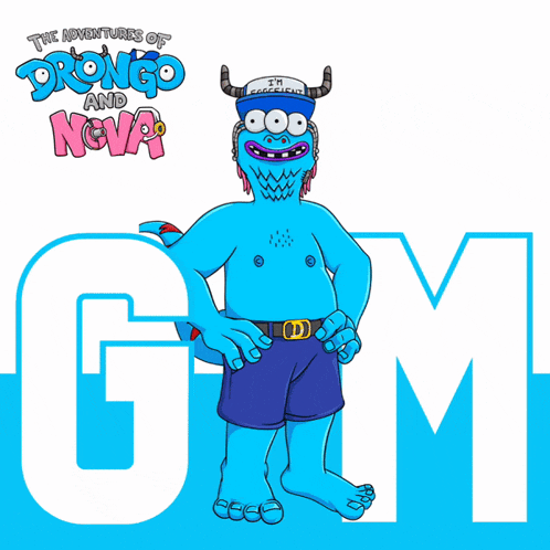 an advertisement for the adventures of drongo and nova